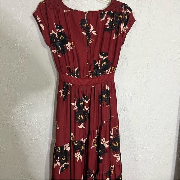 FREE People All I Got Floral Maxi Dress Size 0 - Picture 9 of 13